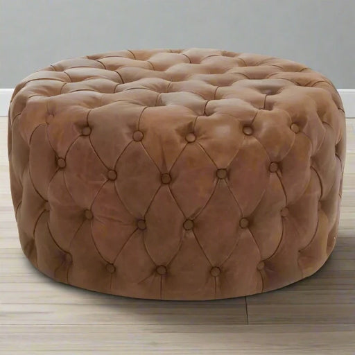 Hoxton Round Ottoman