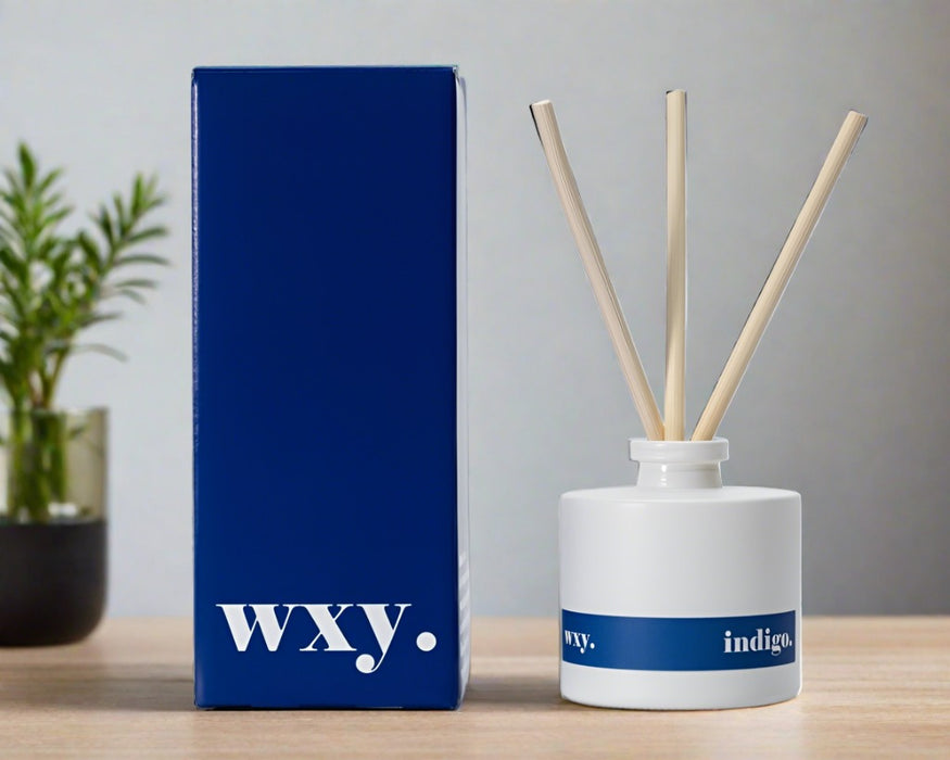 Wxy Indigo Reed Diffuser - Rosemary + Juniper - 100ml - New