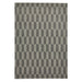 Modern Grey 3D Cube Pattern Rug – Geometric Optical Illusion Design, Soft High-Pile Texture – Multiple Sizes