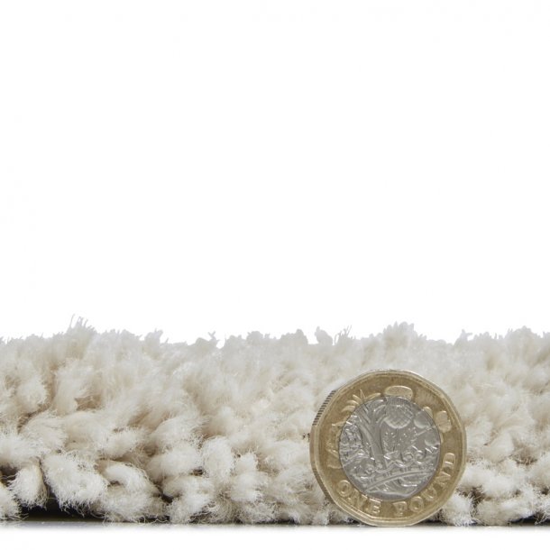 Elegant Beige Shaggy Rug with Diamond Pattern - Moroccan Style - Multiple Sizes