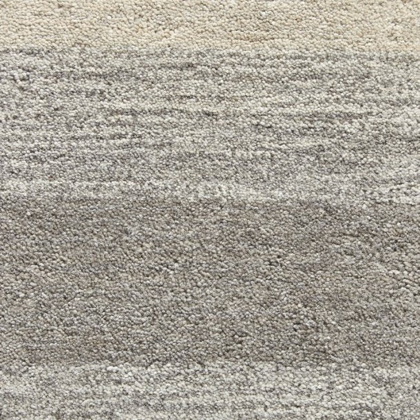 Luxurious Natural Wool Rug - Gradient Ombre Design - Multiple Sizes