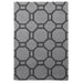  Elegant Grey Hexagon Wool Rug - Modern Geometric Design - Multiple Sizes