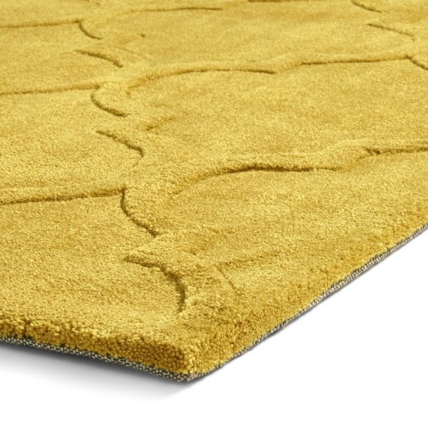 Cavendish Yellow Living Room Rug