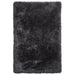 Plush Dark Grey Shaggy Rug – Luxurious High-Pile in Deep Charcoal Tone – Multiple Sizes