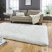 Ultra-Soft Ivory Shaggy Area Rug - Luxurious Plush Pile – Multiple Sizes