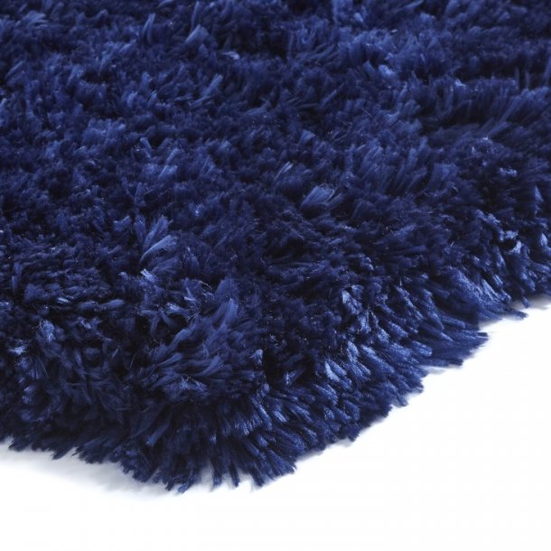 Luxurious Navy Shaggy Area Rug – Soft Plush High-Pile Comfort – Multiple Sizes