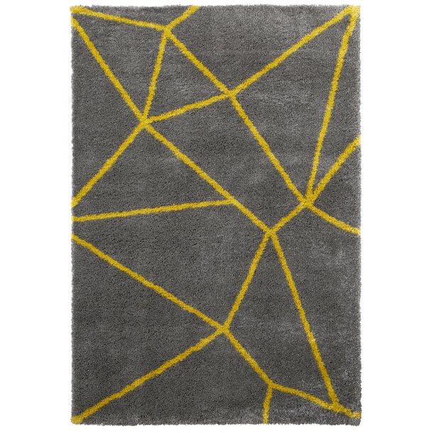 Melrose Grey & Yellow Indoor Rug