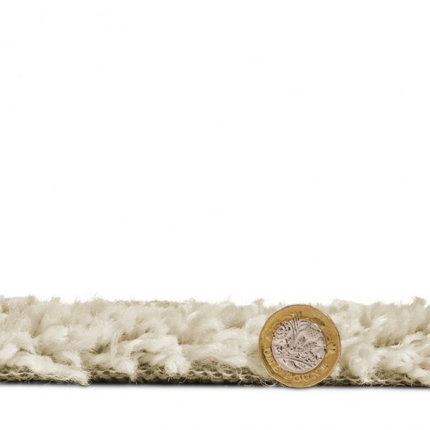 Plush Cream & Grey Diamond Shaggy Rug – Cozy Modern Design – Multiple Sizes