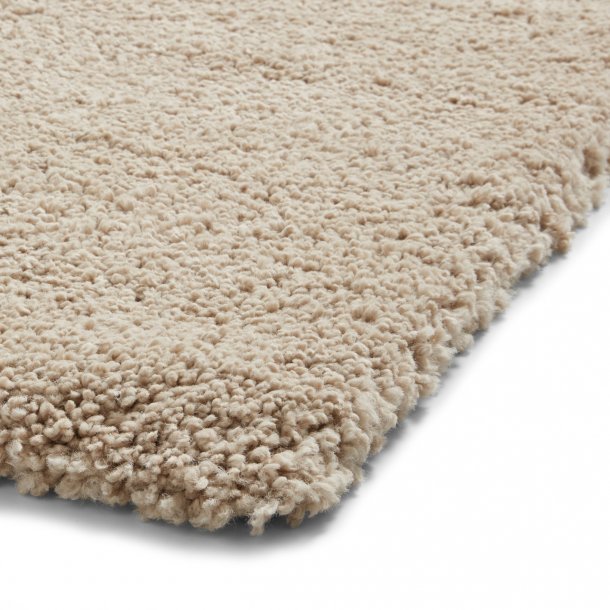 Hudson Plain Camel Shag Pile Indoor Rug