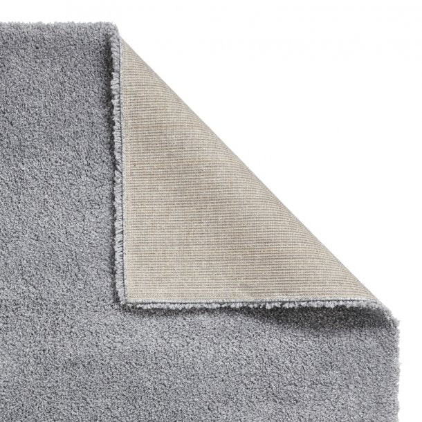 Luxurious Soft Grey Shaggy Rug - Cozy & Versatile Living Room Carpet - Multiple Sizes