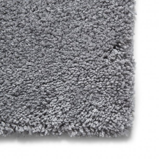 Luxurious Soft Grey Shaggy Rug - Cozy & Versatile Living Room Carpet - Multiple Sizes