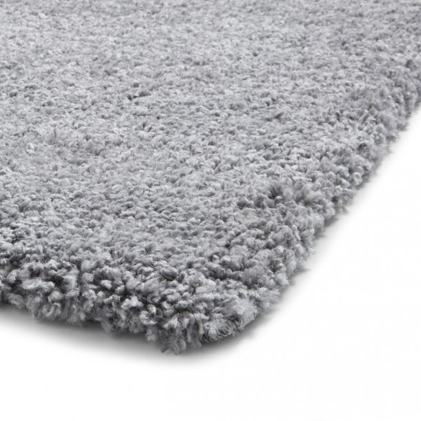 Luxurious Soft Grey Shaggy Rug - Cozy & Versatile Living Room Carpet - Multiple Sizes