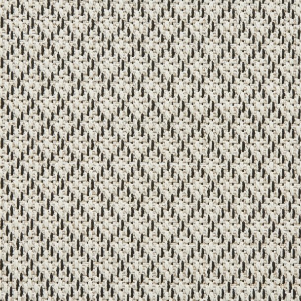 Modern Beige & Black Geometric Outdoor Rug - Weather-Resistant Woven Design - Multiple Sizes