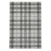 Adorable Cream & Light Grey Plaid Area Rug - Cozy Tartan Pattern - Available in Multiple Sizes