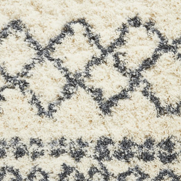 Aspen Ivory & Grey Living Room Rug