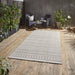 Bold Beige Tribal Pattern Outdoor Rug – Durable Weather-Resistant Design for Patios – Multiple Sizes