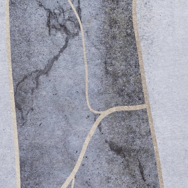 Modern Grey & Gold Abstract Marble-Effect Rug – Luxurious Design – Multiple Sizes