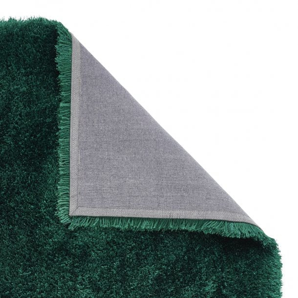 Luxurious Jewel Green Shaggy Rug – Plush High-Pile Texture in Vibrant Green – Multiple Sizes