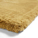 Ashford Plain Mustard Shaggy Rug -60cm x 120cm, 80cm x 150cm, 120cm x 170cm, 150cm x 230cm - Decor Interiors