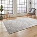 Elegant Grey & Ivory Wool Area Rug with Marble Effect Pattern – Multiple Sizes Available