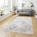 Elegant Beige Distressed Area Rug – Textured Modern Design for Versatile Interiors – Multiple Sizes