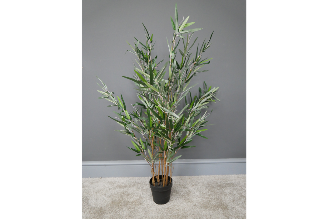 Artificial Bamboo Plant, Pot