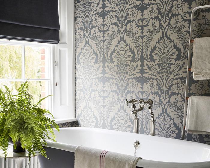 Little Greene Wallpaper - Wilton Gypsum