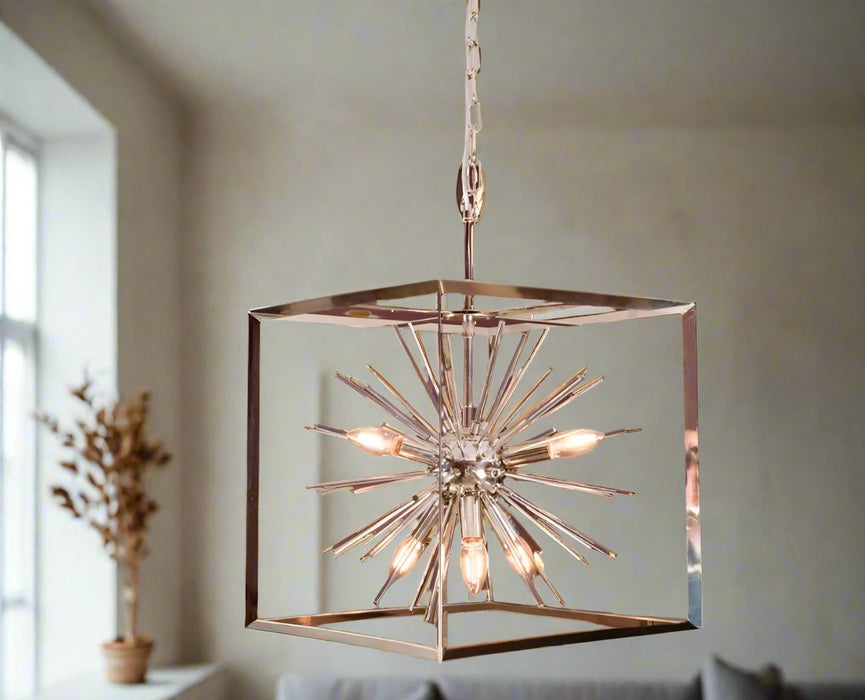 Modern Starburst Chandelier