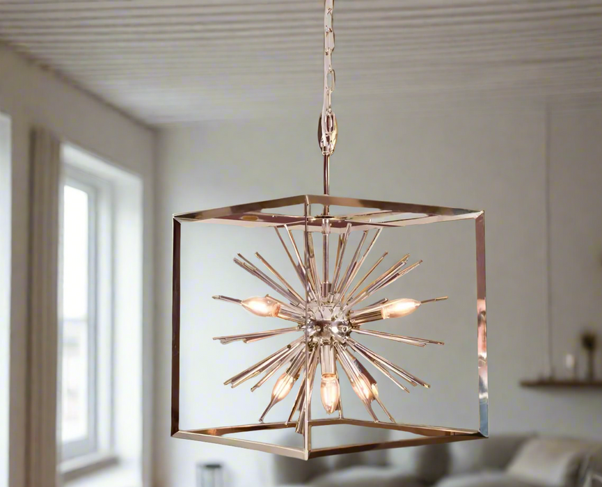 Modern Starburst Chandelier