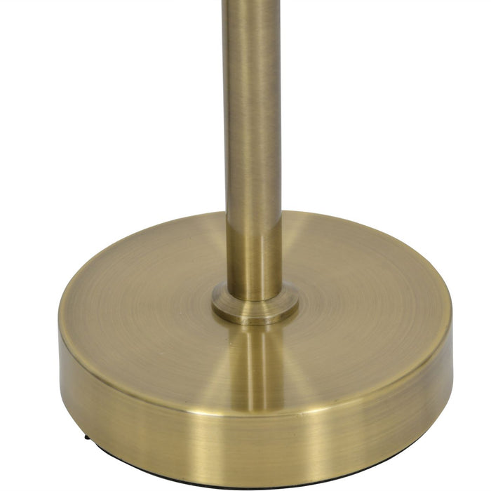 Brushed Gold Double Light Desk Lamp