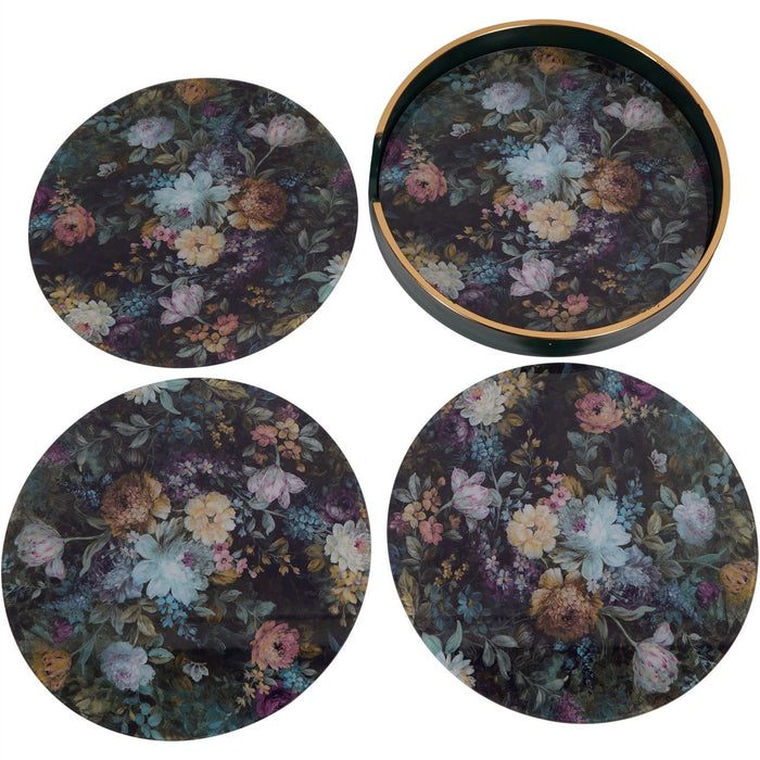 Laura Ashley Mathilde Floral Print Placemats - Set Of 4 (Due Back In 26/11/24)