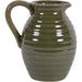 Laura Ashley Jugs, Green Harriston, Stoneware, Handle