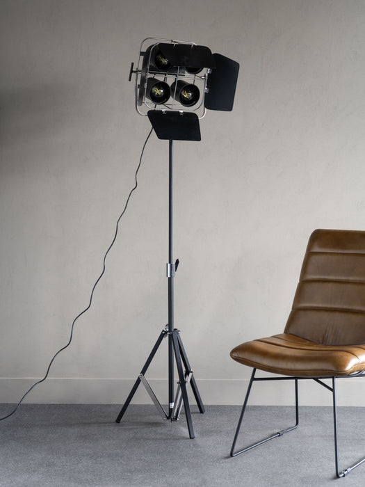 Flix Retro Metal Tripod Floor Lamp