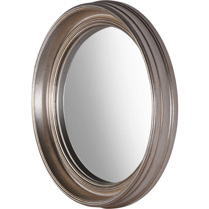 Huntington Convex Wall Mirror, Round, Gold - 70cm