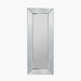 Mirrored Glass Rectangular Floor Mirror – Contemporary Bevel-Edged Design