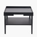 Marnie Square Coffee Table, Black Wood Veneer 