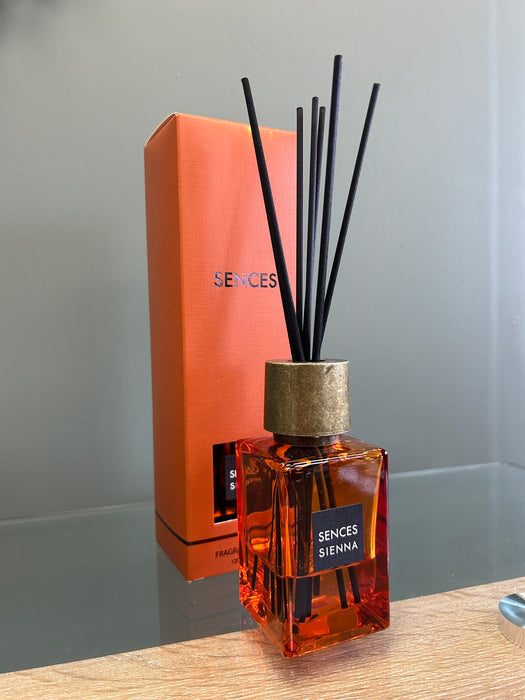 Sences Sienna Mini Reed Diffuser - 120ml - Oud & Rose Fragrance