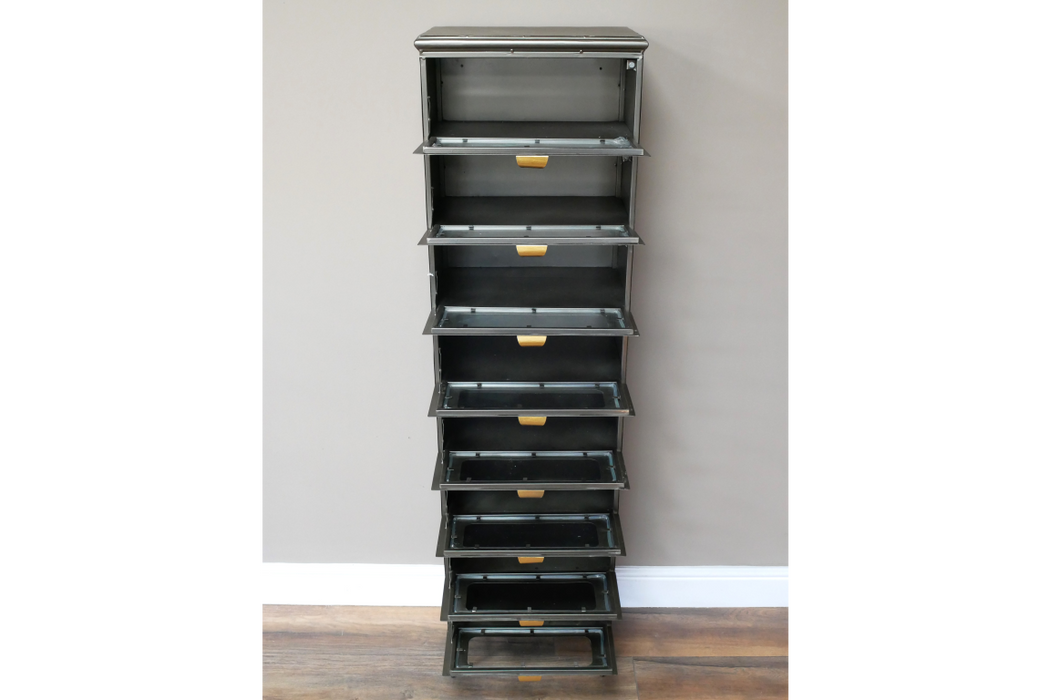 Industrial Metal Multi-Drawer Storage Unit