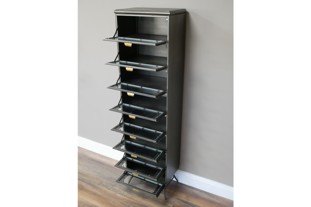 Industrial Metal Multi-Drawer Storage Unit