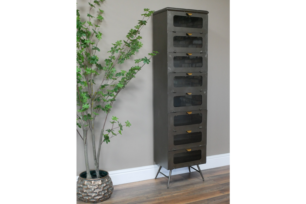 Industrial Metal Multi-Drawer Storage Unit