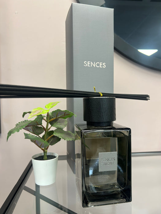 Sences Smoke Reed Diffuser – 500ml - Woody, Leather & Birch Notes