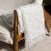 Arvo Woven Tasselled Throw, Stripe, Natural