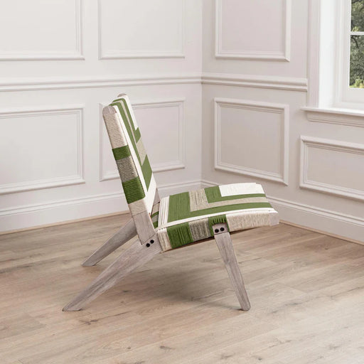 Ballari Woven Chair in Olive - 84cm