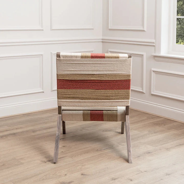 Ballari Woven Chair in Rose - 84cm