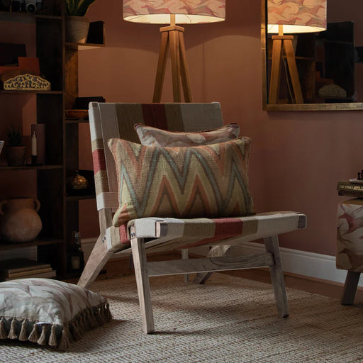 Ballari Woven Chair in Rose - 84cm