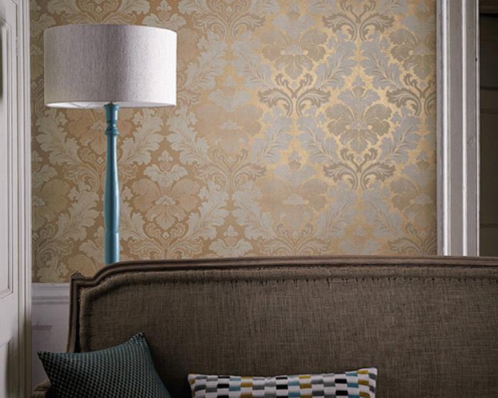 Little Greene Wallpaper - Bonaparte Pure Gold