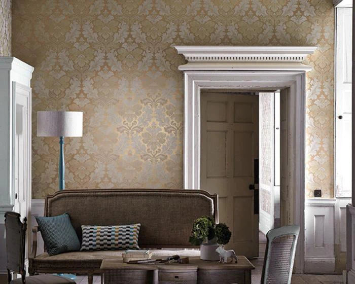 Little Greene Wallpaper - Bonaparte Sable