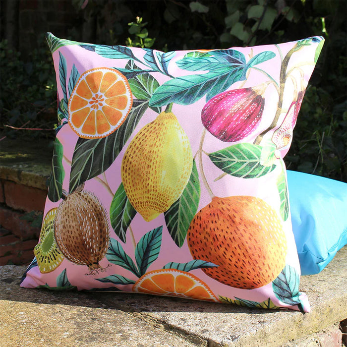 Waterproof Outdoor Cushion, Citrus Design, Multi ( Due Back In 25/04/2025 )