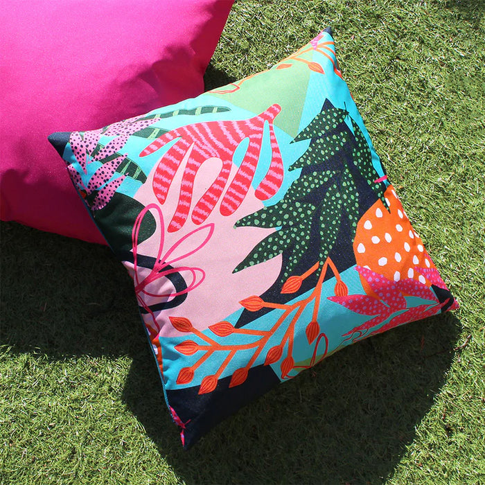 Waterproof Outdoor Cushion, Coralina Design, Multi