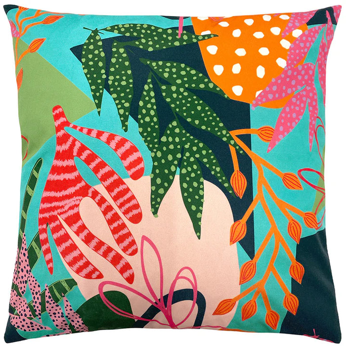 Waterproof Outdoor Cushion, Coralina Design, Multi